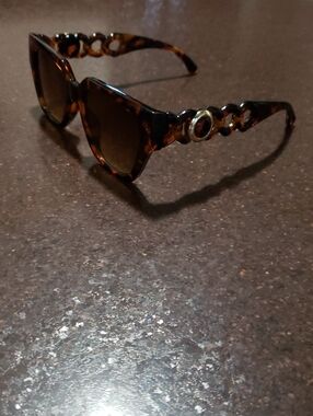 Bolero Braided Sunglasses. Brown.